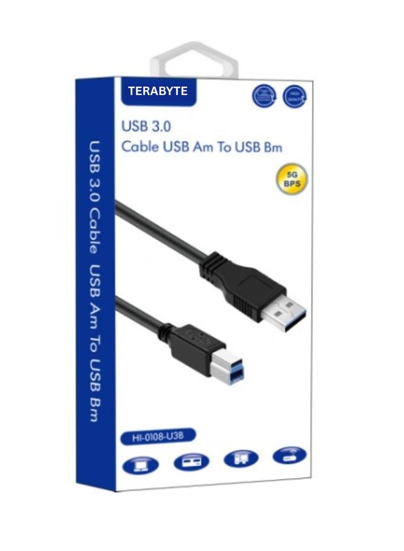 Terabyte USB 3.0 AM TO USB BM Cable - Image 1