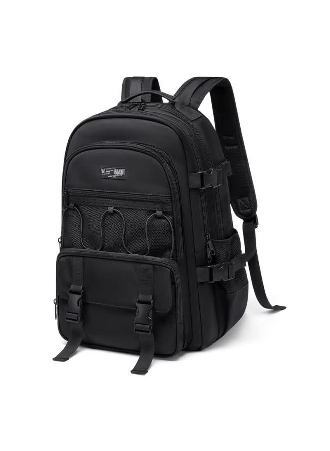 V.nine Middle And High School Student Backpack For Boys And Girls, Large Capacity Pain Bag For Grades 4-6 Students, 14/15-inch Laptop Bag - Image 5