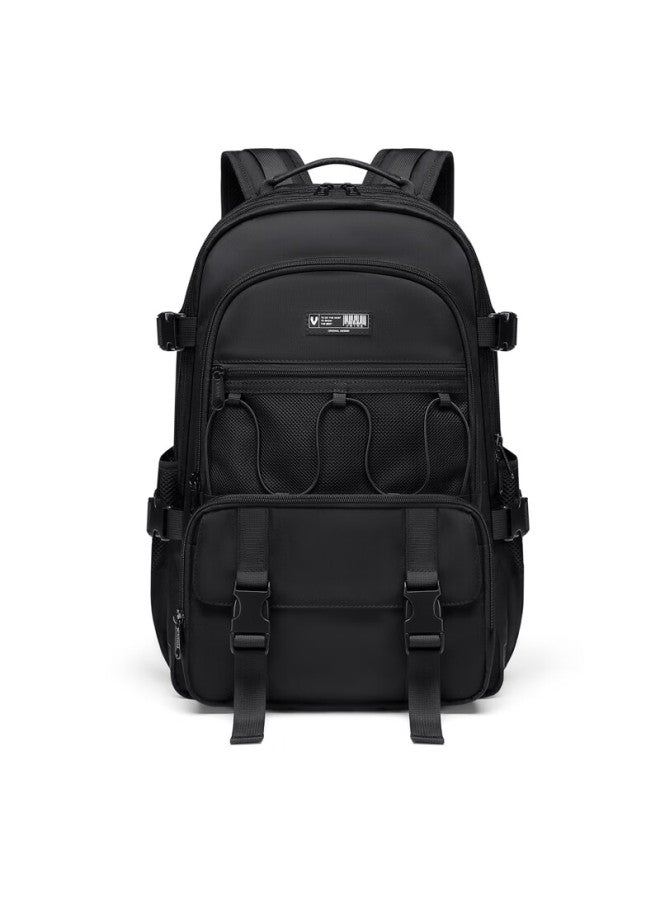 V.nine Middle And High School Student Backpack For Boys And Girls, Large Capacity Pain Bag For Grades 4-6 Students, 14/15-inch Laptop Bag - Image 4