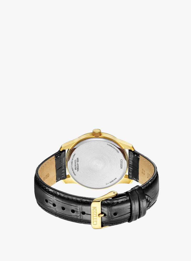 CITIZEN Men's Leather Analog Watch BH5002-02E - 42 mm - Image 2