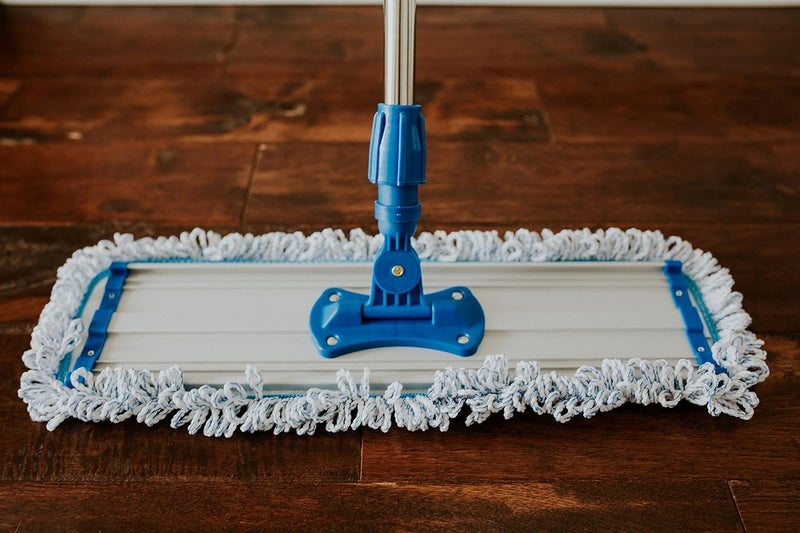 Zflow Ventures Zflow 18" Microfiber Dust Mop Pads 2-Pack - Premium Commercial Grade Washable Pads (18", Blue) - Image 3