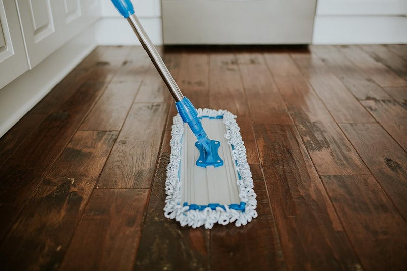 Zflow Ventures Zflow 18" Microfiber Dust Mop Pads 2-Pack - Premium Commercial Grade Washable Pads (18", Blue) - Image 5