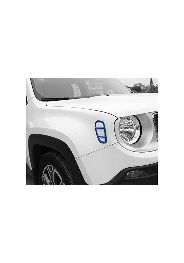 Yurefax ABS Car Fog Light Cover for Jeep Renegade 2016-2019 - Image 2