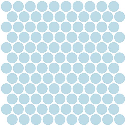 InHome NH2959 Penny Tile Peel & Stick Backsplash Tiles, Blue - Image 1