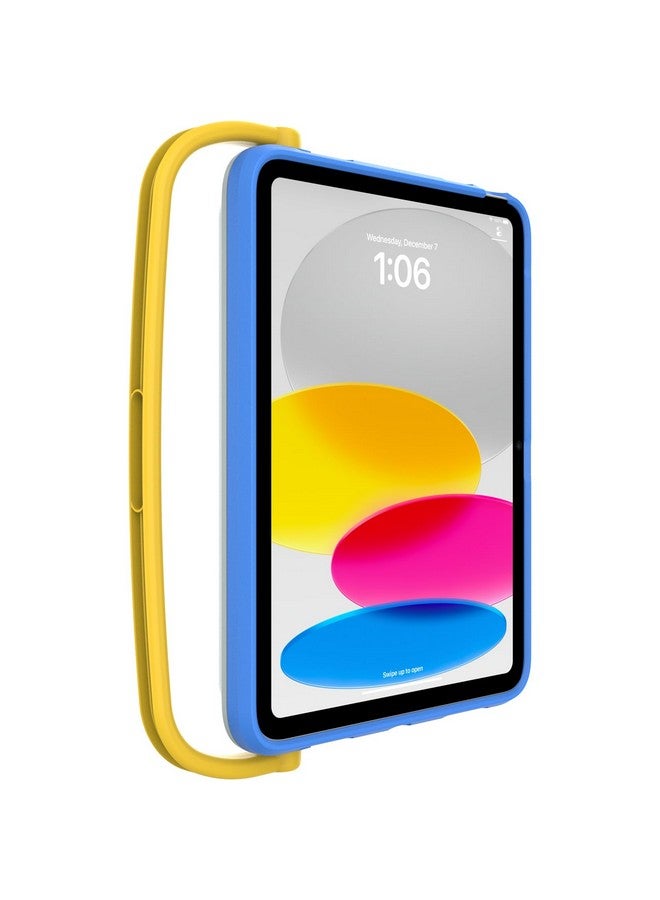 أوتربوكس جراب OtterBox المصمم للأطفال لجهاز iPad (A16) وiPad الجيل العاشر - FLOATIES (أزرق)، متين، حواف سهلة الإمساك، سهل التنظيف - Image 4