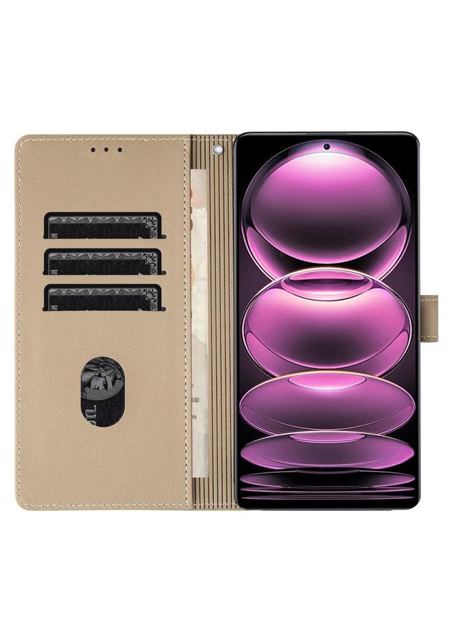 S-TOP Case For Redmi Note 12 Pro 5G Cartoon Elephant Embossed Leather Phone Case - Image 5