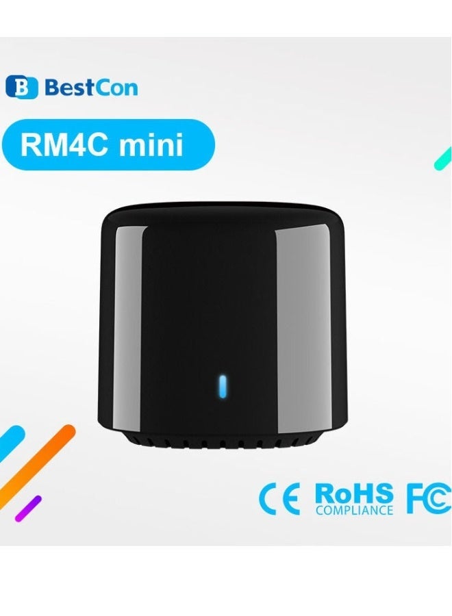 بيست كون {"text":"BroadLink BestCon RM4C Mini IR أسود حبة وحدة تحكم عن بعد لاسلكية عالمية عبر Wi-Fi مستقبل الأشعة تحت الحمراء تحكم عبر التطبيق مؤقت متوافق مع التحكم الصوتي"} - Image 5