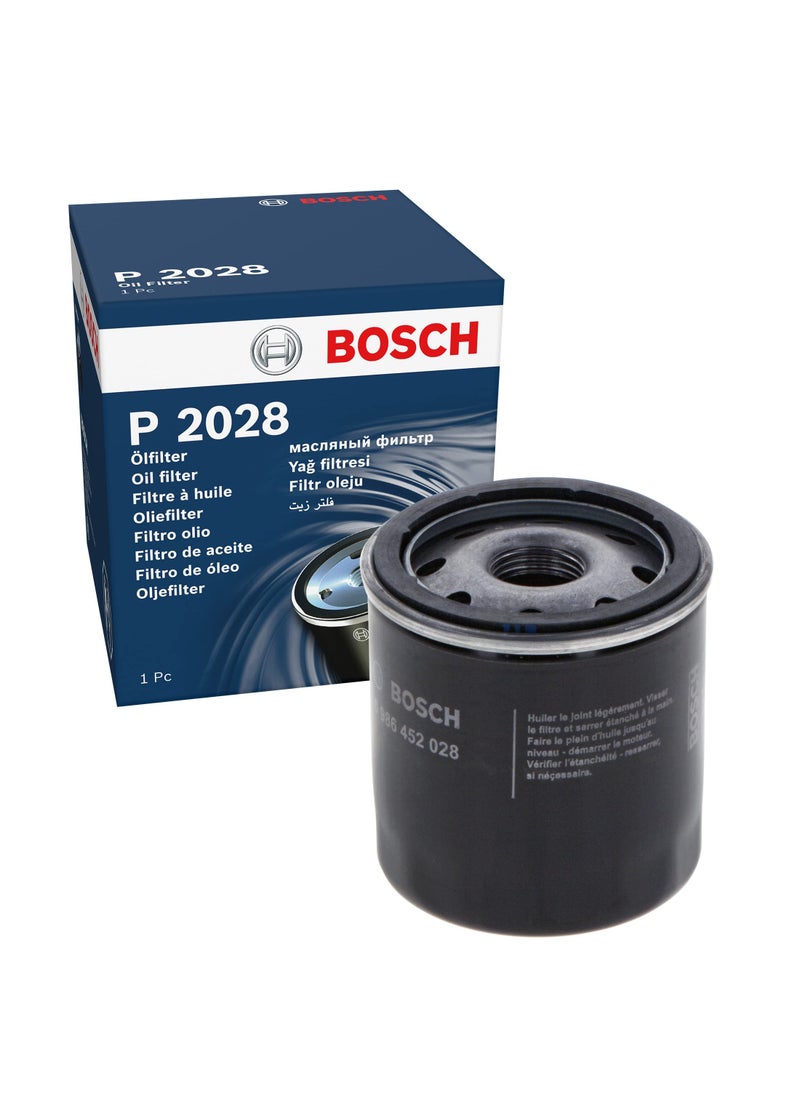 BOSCH Bosch Oil filter P 2028 for Toyota, Suzuki, Daihatsu 