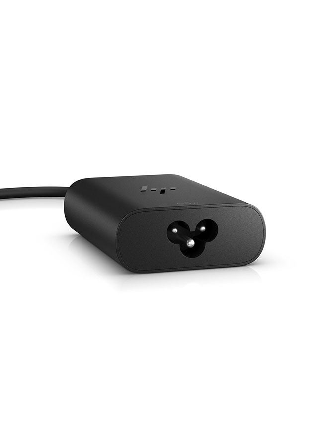 HP USB-C 65W GaN Laptop Charger UK Black - Image 1