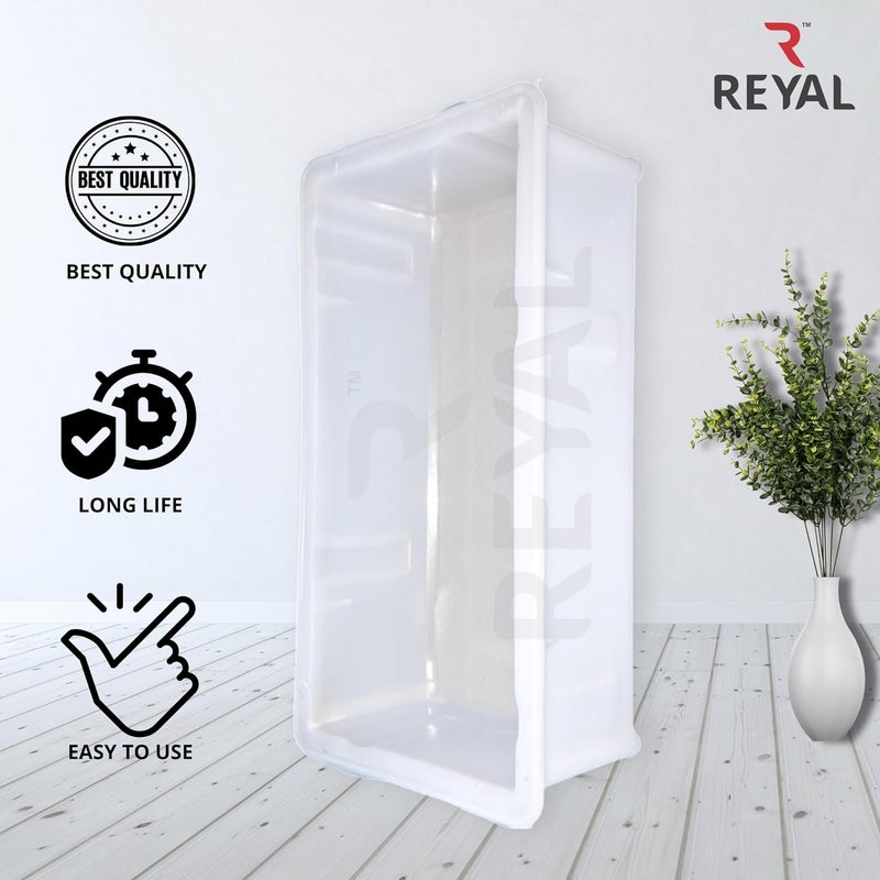 Reyal Plastic 8"x4" Brick paver block mould |Parking paver Block mould|make in india| plastic brick paver mould (PACK OF 5) - Image 4