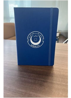 نادي الهلال دفتر ملاحظات بغلاف صلب مقاس 15 × 22 سم مع شعار نادي الهلال  - Image 2