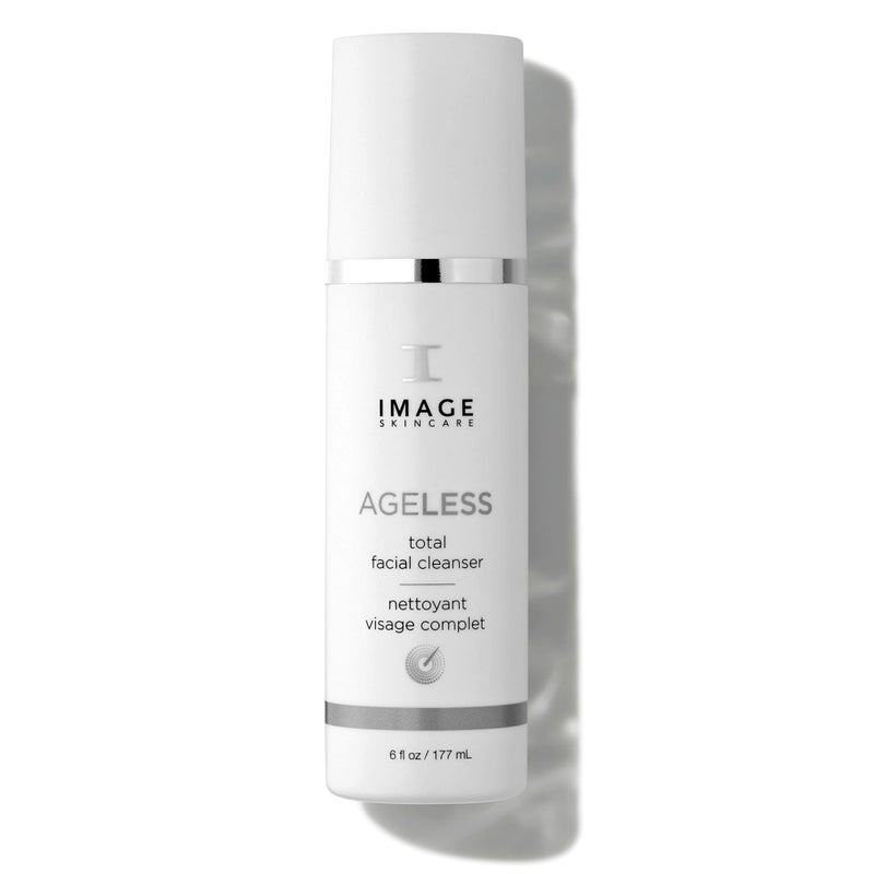 IMAGE SKINCARE IMAGE للعناية بالبشرة، منظف الوجه AGELESS الكلي، غسول وجه لطيف لبشرة أكثر نعومة وانتعاش، 6 أونصات - Image 1