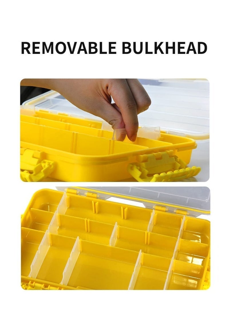 MEBAO Mingbang Lure Box Storage Box, Large Sealed Waterproof Large Capacity Lure Box, Large Soft Lure Tool Box - Image 2