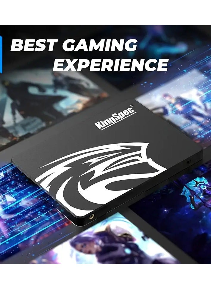 KingSpec P3 Solid State Drive 2.5" SATA ||| 256 GB SSD for Desktop, Laptop Computers And PS5 Xbox Shock-Resistant, Vibration-Resistant 3D NAND  - Image 5