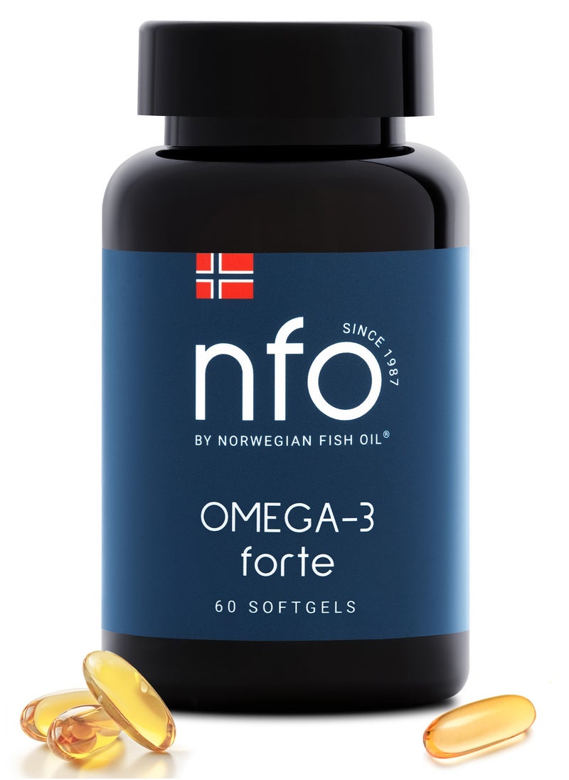 NFO NFO OMEGA 3 FORTE [60 Capsules]  - Image 1