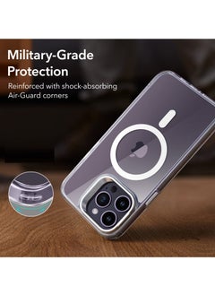 SYOSI Magnetic Phone Case for iPhone 14 Pro Max, Built-in Camera Ring Stand, Shing for Women Girls Phone Case  - Image 4