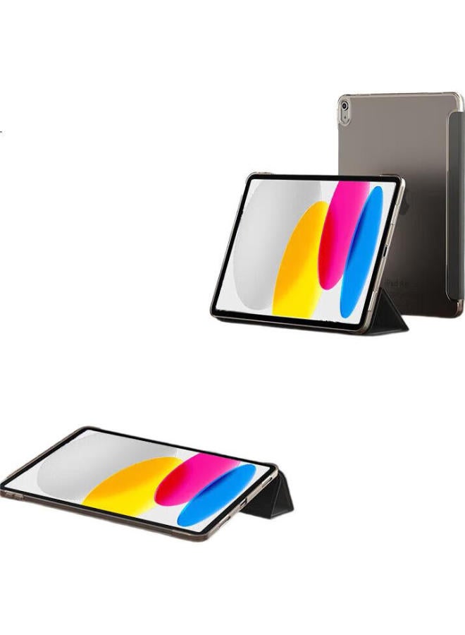 Kovol Ipad 11/10 Case, 11-Inch/10.9-Inch New A16 Chip Tablet Protective Cover, Tri-Fold Semi-Transparent Black Full Protection Shockproof Case - Image 3