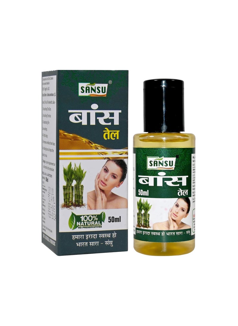 SANSU Sansu Bans Ka Tel 50ml With Glycerin Oil 50ml pack of 2  - Image 2