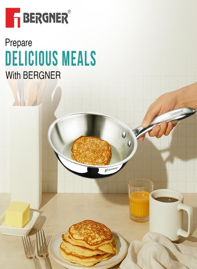 Bergner Argent Stainless Steel Frypan, 20cm - Image 5