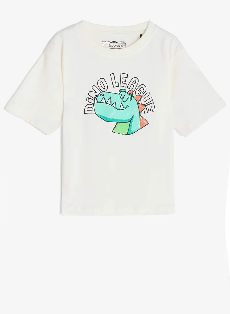 Ripples Boys Drop Shoulder T-shirt