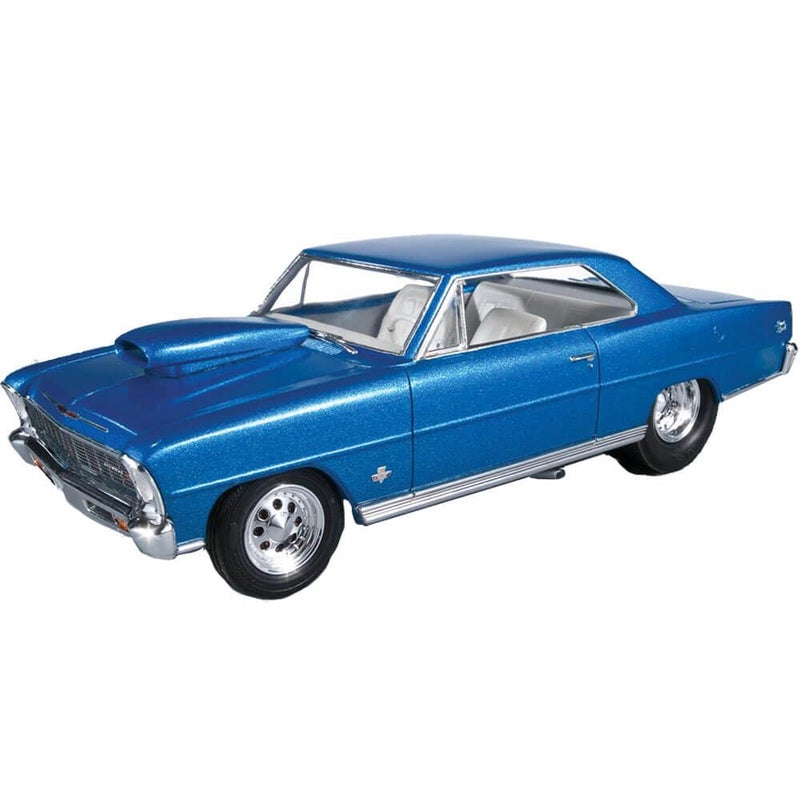 Platz AMT Skill 2 Model Kit 1966 Chevrolet Nova Pro Street 1/25 Scale Model - Image 1