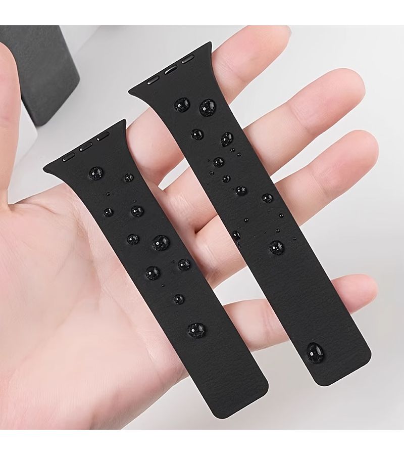 Blue Silicone Magnetic Watch Band 38 40 41mm Compatible Iwatch Sports - Image 5