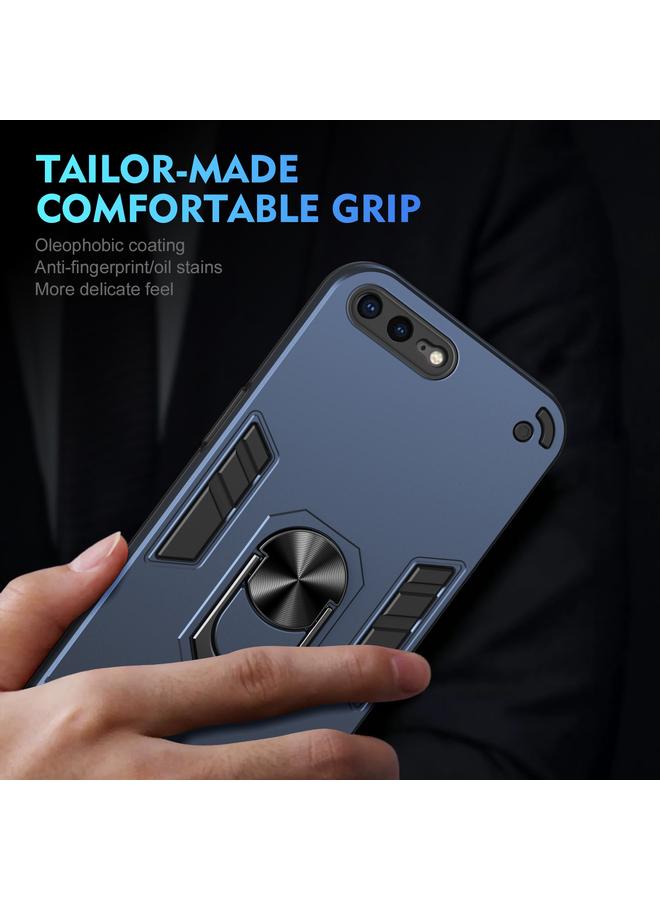 S-TOP Case For iPhone 8 Plus / 7 Plus Shockproof Metal Ring Holder Phone Case - Image 5