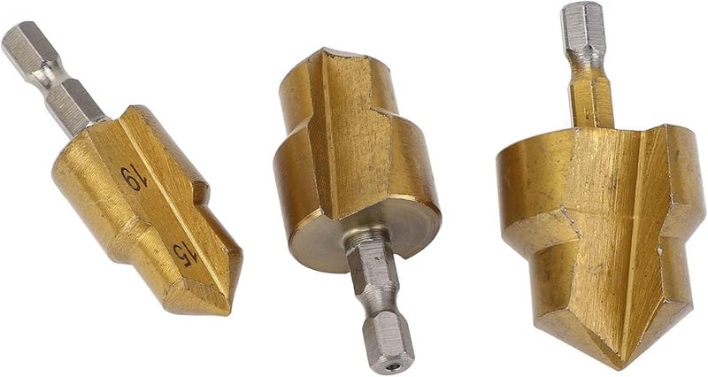 3PCS PPR Lifting Drill Bits High Speed Steel 15 19mm 18 24mm 24 31mm for Water Tube Expansion Hole Opener - Image 3