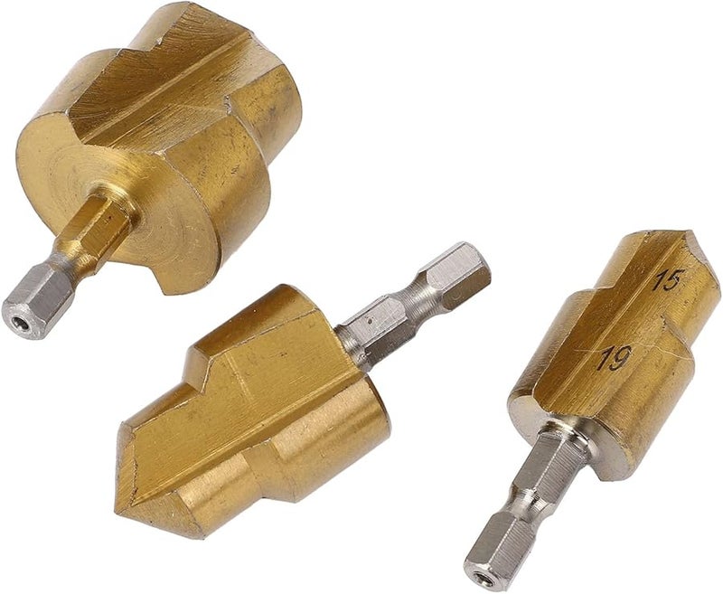 3PCS PPR Lifting Drill Bits High Speed Steel 15 19mm 18 24mm 24 31mm for Water Tube Expansion Hole Opener - Image 2