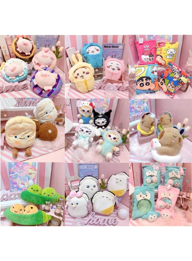 The Plush Doll In The Boutique Doll Machine Creative Explosions Cartoon Doll Doll Student Small Gift Exchange-Specifications:Section 17, About 20CM, Orders In Multiples Of 12 Per Pack-Color:Figure R - Image 2