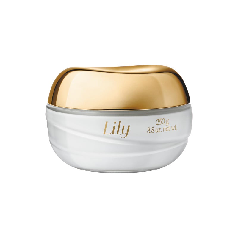 Lily O BOTICARIO Lily Satin Hydrating Body Cream, 24 Hour Fragranced Body Butter for Dry Skin, 8.8 Ounce - Image 1