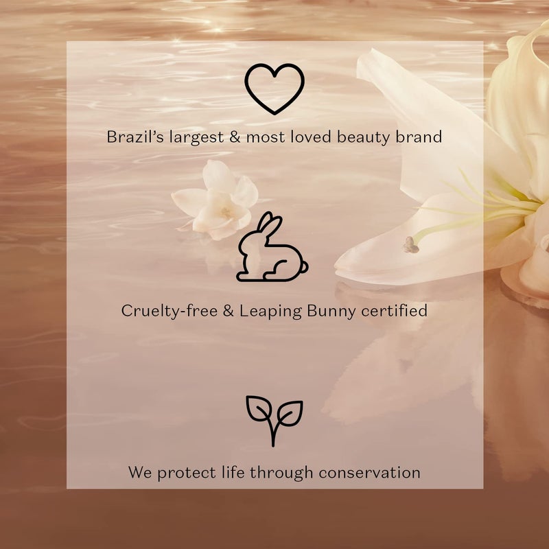 Lily O BOTICARIO Lily Satin Hydrating Body Cream, 24 Hour Fragranced Body Butter for Dry Skin, 8.8 Ounce - Image 3