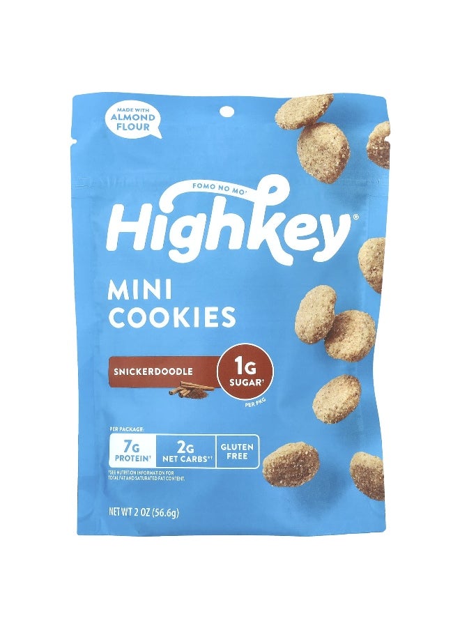 High Key HighKey, Mini Cookies, Snickerdoodle, 2 oz (56.6 g)  - Image 1