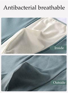 DUNISO 4 Packs Men's Briefs Set Cotton Underwear  Breathable and Comfortable Underpants with High Elastic Waistband Boxer Briefs for Teenager Multi-Colors Available Briefs  - Image 3