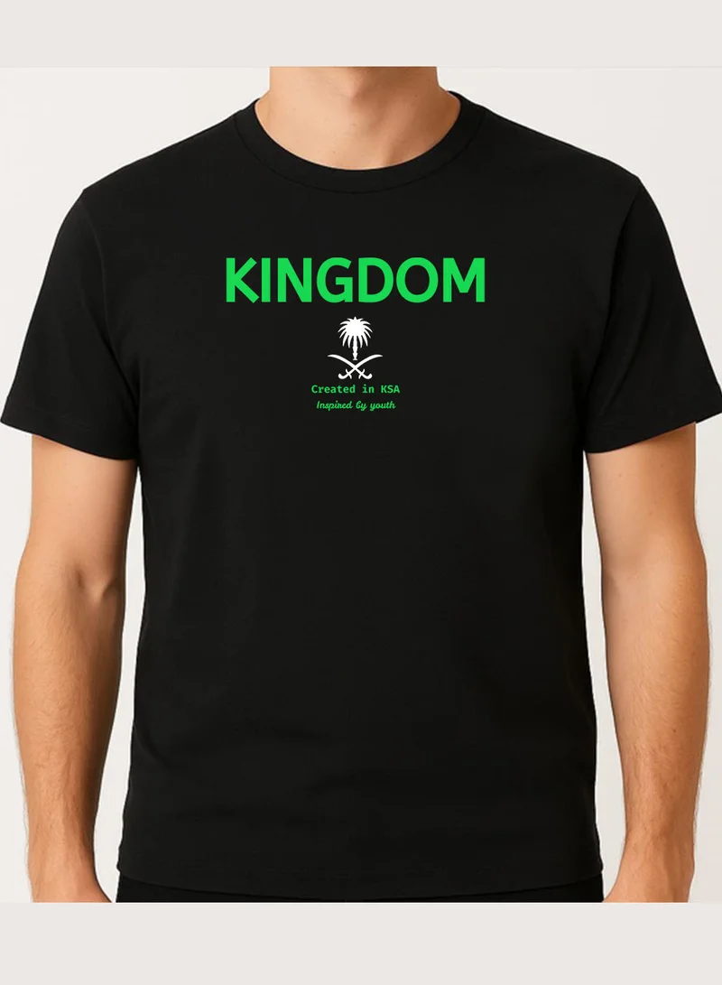 LOWHA Cotton T-Shirt for Saudi National Day or Everyday Saudi Pride Wear for Women & Men