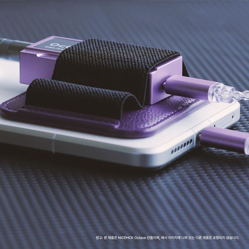 Nicehck Octave Type-C Headphone Amplifier, Lossless Decoding, Es9039q2m DAC 768kHz/32-bit Dsd256, 3.5mm/4.4mm Output, Purple - Image 2