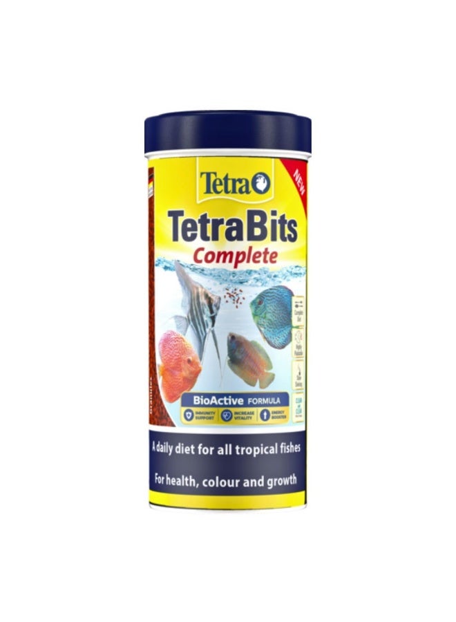 تترا تيترا TetraBits Complete طعام أسماك 300 مل (93 جم) T159، غذاء متكامل لجميع الأسماك الاستوائية، حبيبات بروتين 47.5%، تركيبة BioActive، فيتامينات ومعادن، مياه أنظف وأصفى - Image 2