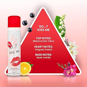 So..? So Kiss me body fragrance 150ml - Image 2