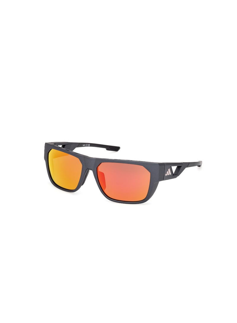 ADIDAS FULL RIM MALE NAVIGATOR BLACK INJECTED SUNGLASSES - Image 1