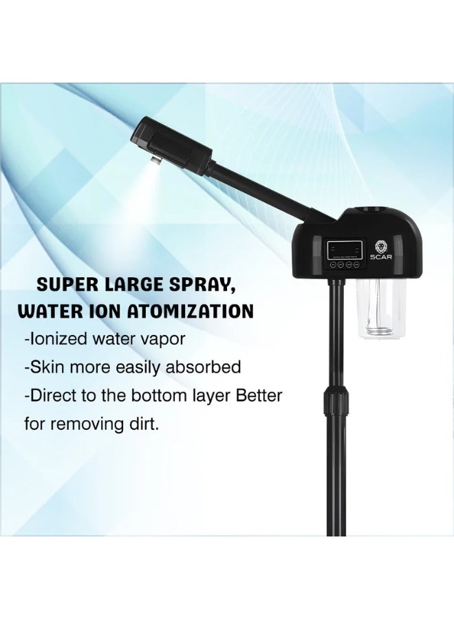 Scar Digital Face Steamer Black, Deep Cleansing & Hydration, Spa Quality - Image 5