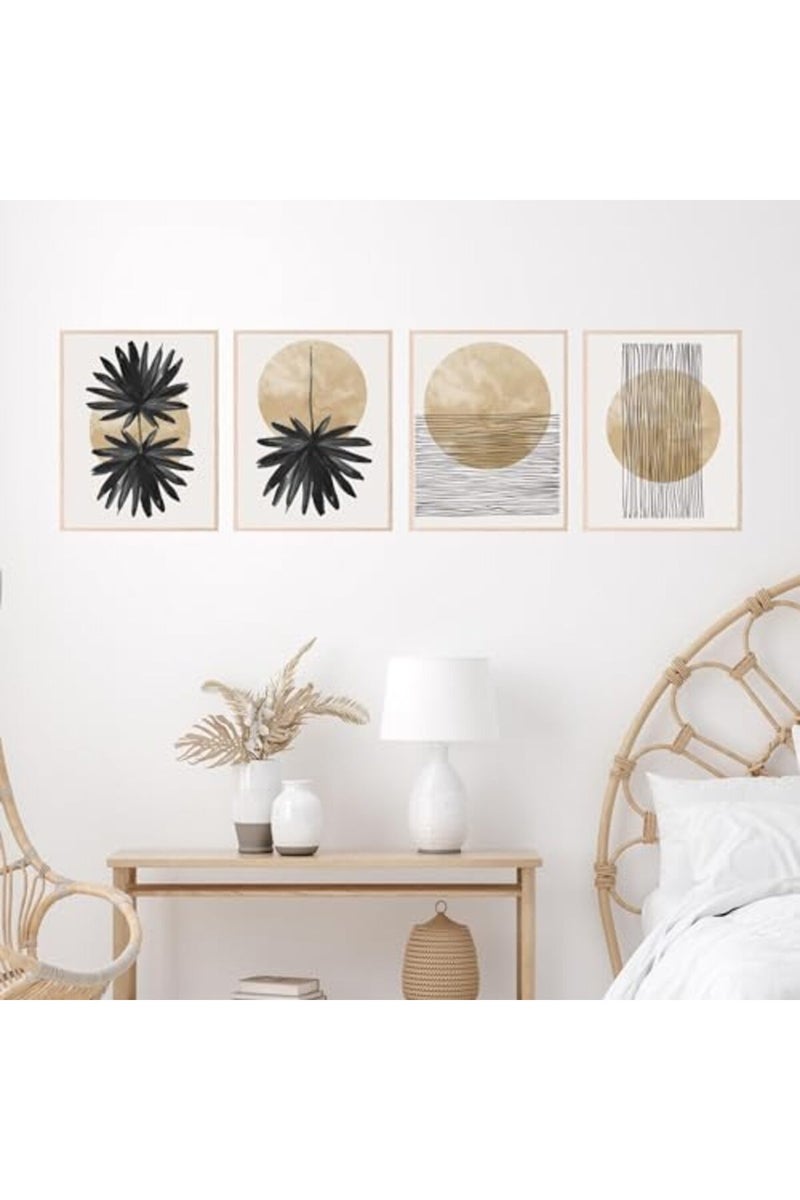 Insire Set of Geometric Prints, Wall Art Poster, Abstract Geometric Prints - Unframed (8x10) - Image 3