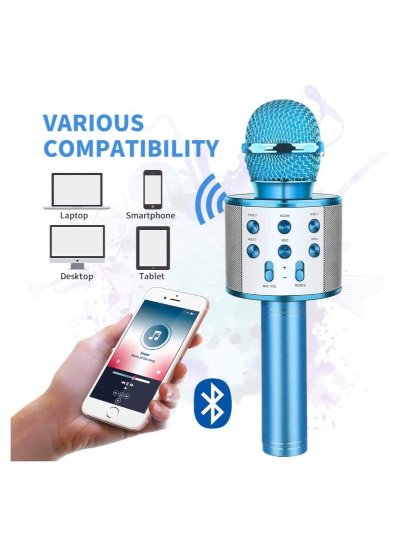ELTRAZONE Wireless Bluetooth Karaoke Microphone,Rechargeable Kids Microphone Karaoke Machine,Professional Handheld Karaoke Mic Speaker Home KTV Kids Birthday Party - Image 2