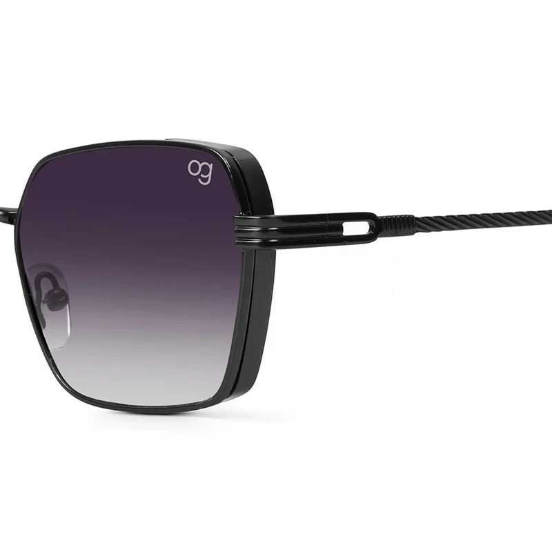 Woggles UV- Protected  Copper Rectangle Sunglasses