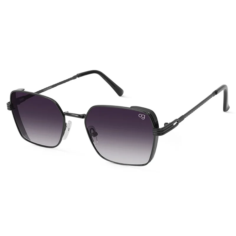 Woggles UV- Protected  Copper Rectangle Sunglasses