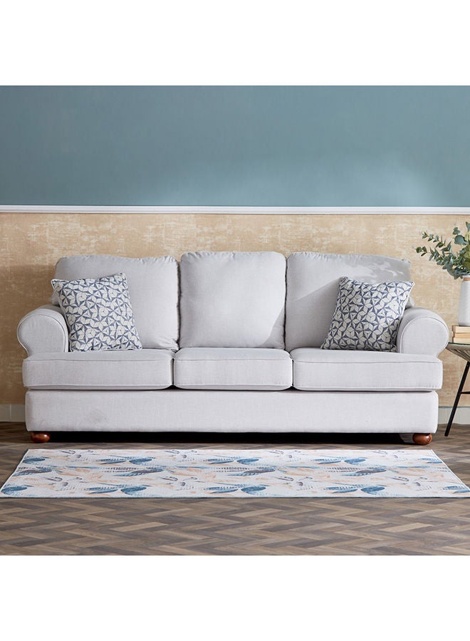 Donatella 3-Seater Sofa 100 x 99 x 220 cm -Grey