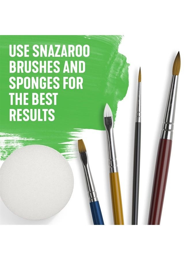 Snazaroo - Face and Body Paint, Clown White, 50ml - Image 1