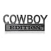 GeeGeeTop Universal Cow boy Edition Emblem Sticker Replacement Car Truck SUV Compatible with Ford F150 Jeep Dodger Chevrolet Badge Tailgate Badge Front Grille Hood Trunk SilverBlack - Image 2