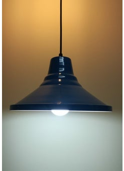 Riolight Retro Blue White Metal Pendant Lamp  - Image 1