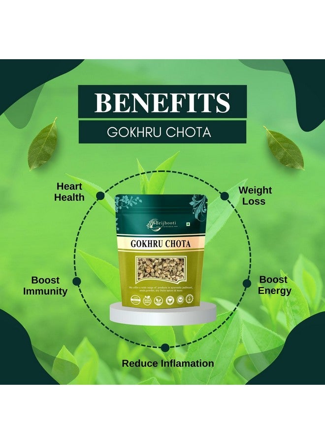 BrijBooti بِرجو مهافير 100 غرام جُخرو شوتا - بذور تريبولوس تيرستريس - كالتروب صغير | معتمد من FSSAI و GMP و ISO - Image 2
