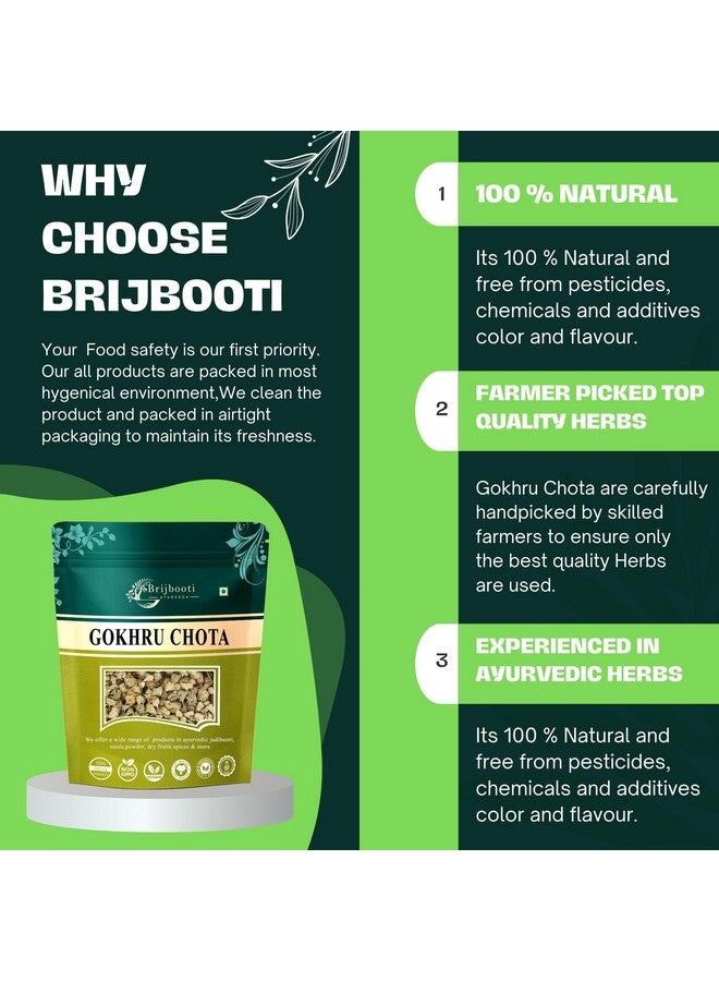 BrijBooti بِرجو مهافير 100 غرام جُخرو شوتا - بذور تريبولوس تيرستريس - كالتروب صغير | معتمد من FSSAI و GMP و ISO - Image 5